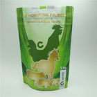 Ресеалабле пластиковые мешки упаковывая, сумка корма для домашних животных молнии для животного дополнения