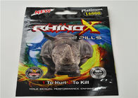 Стойте вверх сумки алюминиевой фольги для упаковки таблетки платины 15000 Сваг носорога 7