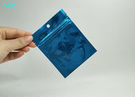 Фольга пластиковая стоит вверх мешок упаковывая цвет 3 загерметизированный стороной КМИК для подарка ювелирных изделий