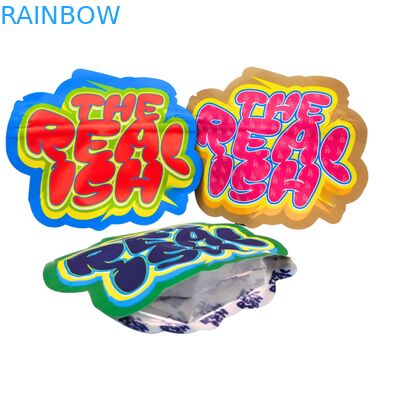 3.5g 7g 14g Ziplock Mylar Bag съедобная детская алюминиевая фольга для печенья