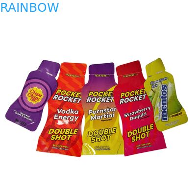 Пользовательские голографические майларовые пакеты с возможностью повторного закрытия, биоразлагаемая упаковка для пищевых закусок