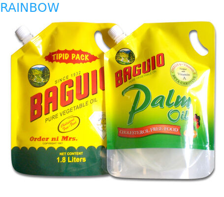 мешок Spout алюминиевой фольги упаковывая с вешалкой