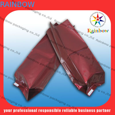 Подгонянные бортовые пакетики чая gusset упаковывая с лоснистым печатанием