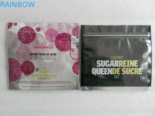 ЛЮБИМЧИК/AL/PE, мешки косметики OPP/AL/PE упаковывая с зазубриной разрыва, замком застежка-молнии