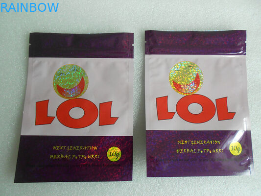 Изготовленный на заказ ЛЮБИМЧИК/VMPET/PE упаковывать ладана 100 микронов травяной