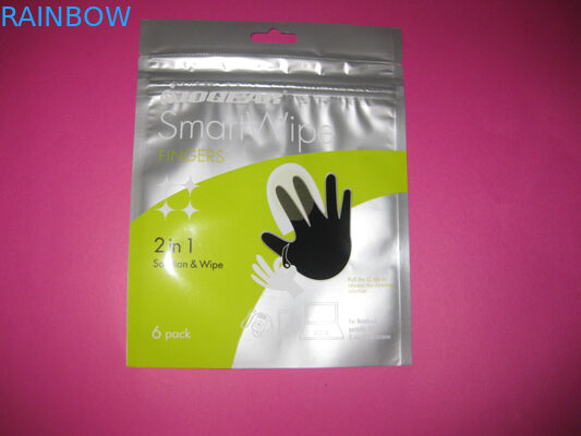 Мешок алюминиевой фольги Eco содружественный упаковывая с замком застежка-молнии для фасоли