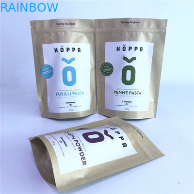 Сумки PLA Kraft изготовленных на заказ сумок сумок Pirnted Biodegradable дружественных к Эко бумажные