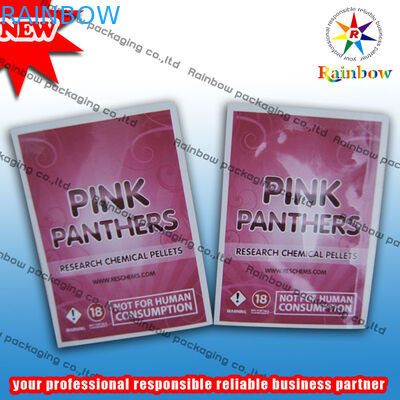 Подгонянная сторона 3 загерметизировала косметический упаковывая мешок в прокатанном материале