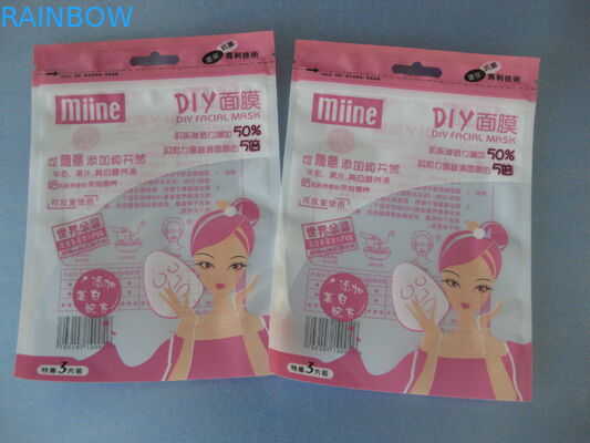 Влагостойкий мешок Comestic упаковывая с Gusset Ziplock и кнопки