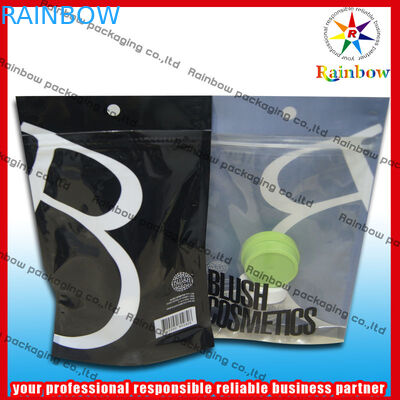 Ziplock пластичный мешок Comestic упаковывая с нижним Gusset для лосьона