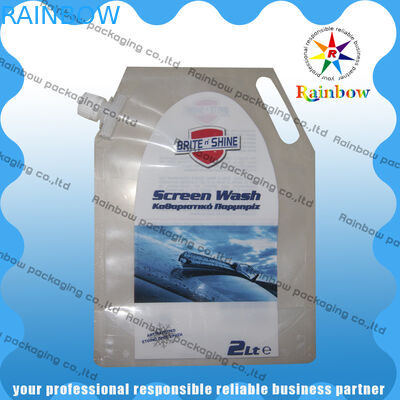 Ясный мешок Spout любимчика упаковывая с отверстием вида для лимонадов