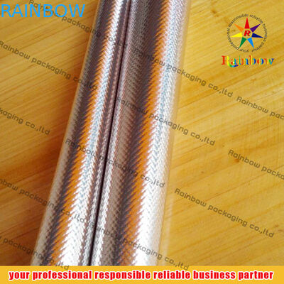 Еда уплотнения вакуума алюминиевой фольги кладет в мешки выбитый/текстурированный для магазина