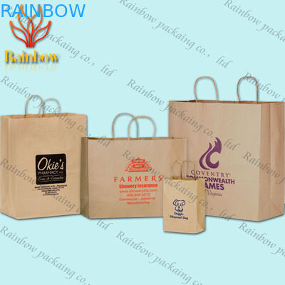 Чувствительное хозяйственной сумки Handmade бумаги Reycled изготовленной на заказ напечатанное роскошью