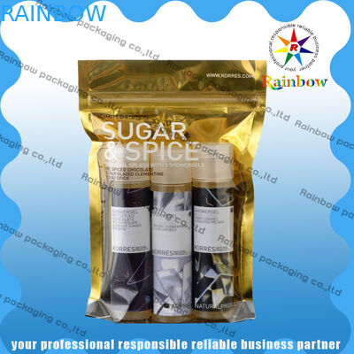 Мешок OPP/AL/PE пластичный косметический упаковывая для теплой пусковой площадки с печатанием Costomized