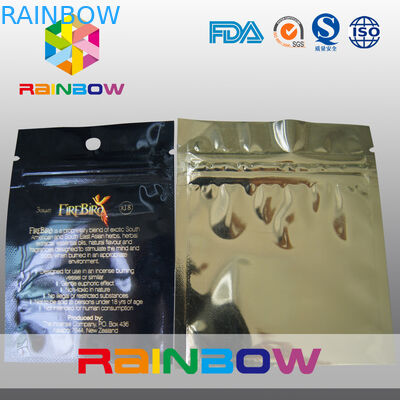 Плоские 3 стороны загерметизировали застежку -молнию фольги mylar с отверстием hange