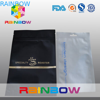 Плоские 3 стороны загерметизировали застежку -молнию фольги mylar с отверстием hange