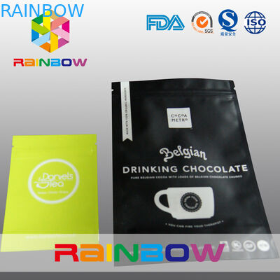 Плоские 3 стороны загерметизировали застежку -молнию фольги mylar с отверстием hange