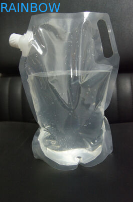 Цветастое доказательство воды печатания стоит вверх упаковывая мешок с угловойым Spout для Liguid