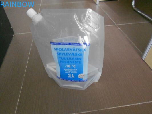 Цветастое доказательство воды печатания стоит вверх упаковывая мешок с угловойым Spout для Liguid