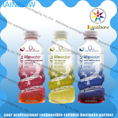 Обруч сокращения бутылки питья Sleeves изготовленное на заказ печатание теплочувствительное делает водостотьким