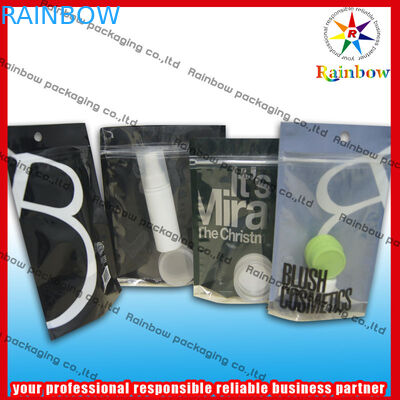 Стоьте вверх косметическое упаковывая печатание мешка цветастое с Ziplock