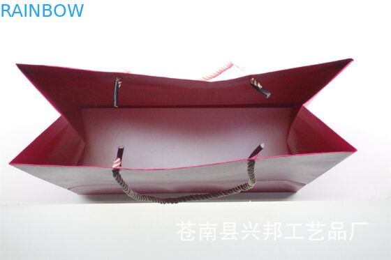 Причудливым подгонянная цветом бумага Kraft бумажных мешков с печатанием логоса