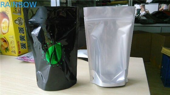 Изготовленный на заказ мешок фольги печатания упаковывая с Gusset застежки -молнии и дна для упаковывать риса