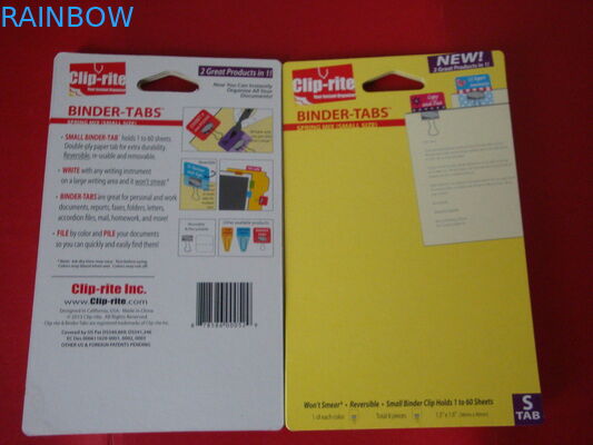 Отверстие вида евро цветастой карточки волдыря упаковывая для Scissor упаковка