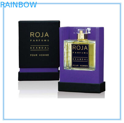 Коробка пурпурового дух бумаги искусства упаковывая Recyclable с дном