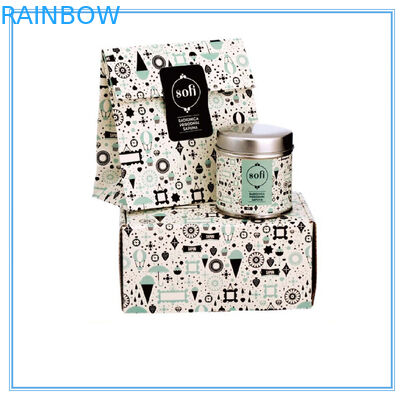 Фасонируйте складную бумажную коробку упаковывая для мыла/ювелирных изделий с крышкой