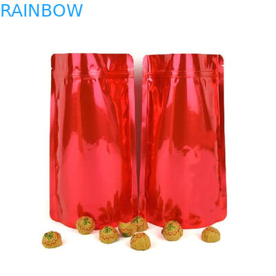 Золотистые полиэтиленовые пакеты Mylar Ziplock упаковывая Recyclable верхнюю часть застежки -молнии