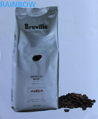 Простые серебряные нижние пластичные мешки упаковывая Recyclable жару - уплотнение