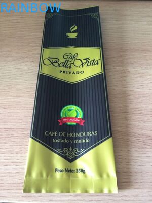 Мешки кофе красные пластичные упаковывая качество еды с дном