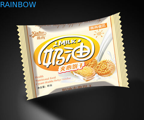 Cream желтые прозрачные мешки PE/NY /PET пластичные упаковывая окно для еды хлеба