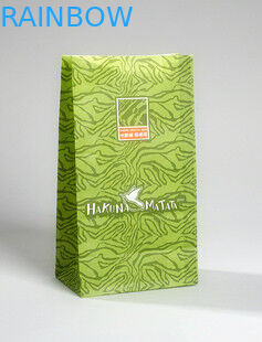 Сжатие бумажных мешков окна Eco-Содружественное подгонянное для упаковывать хлеба