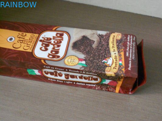 Алюминиевый мешок фольги Брайна отделки мешка кофейного зерна упаковывая штейновый