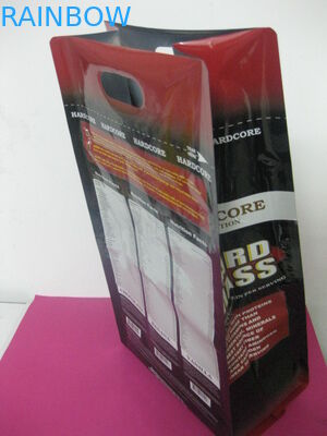 Напечатанные мешки упаковывая, упаковывать бортового Gusset пластичные кофейного зерна отверстия пунша