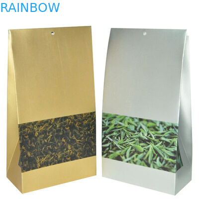 Напечатанные штейновые мешки кофе отделки упаковывая дно Олов-связи серебристое квадратное