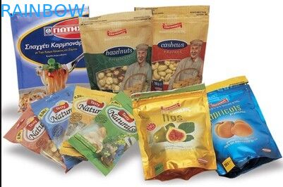 Стоьте вверх пакетики чая упаковывая лоснистую отделку прокатанную с застежкой -молнией/окном