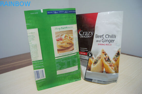 Stripe барьер PA/NY мешков пара микроволны домочадца плоского дна