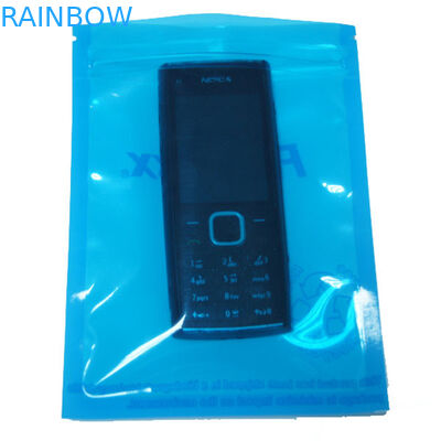 Застежка -молния мешка голубого прозрачного бортового уплотнения 3 анти- статическая для электронных продуктов