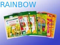 3 бортовых мешка слоистой пластмассы уплотнения упаковывая печатание сливы яркое