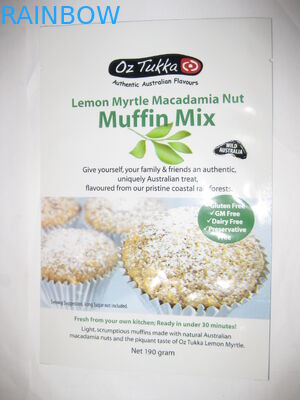 Лоснистый мешок заедк печатания упаковывая прокатанное прозрачное окно