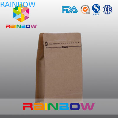 Подгонянные естественные мешки Брайна бумажные для упаковывать говядины отрывистый