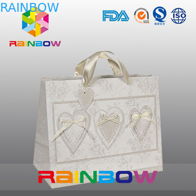 Таможня уникально конструкции белая/красная напечатала бумажные мешки с ручкой