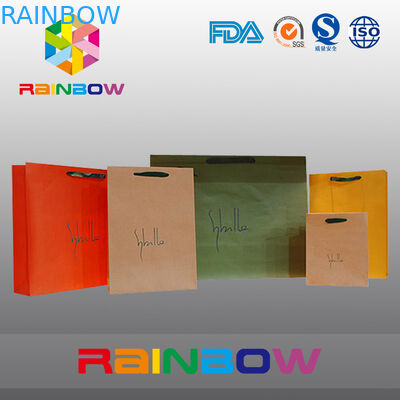 Таможня уникально конструкции белая/красная напечатала бумажные мешки с ручкой