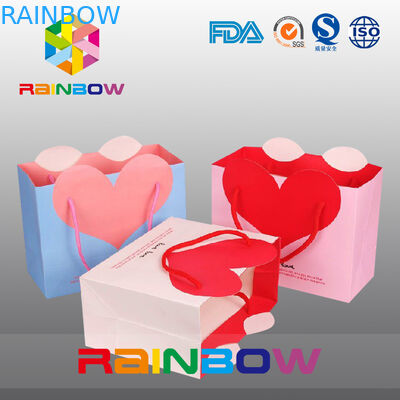 Фасонируйте цветастым мешкам подгонянным печатанием бумажным/заедк Kraft бумажный мешок для подарка