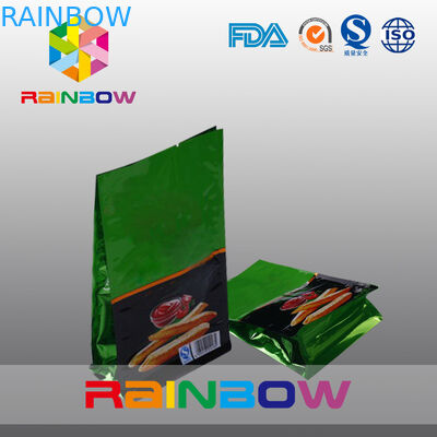 Пластичное светя дно отделки плоское стоит вверх обломоки упаковывая мешок с зазубриной разрыва