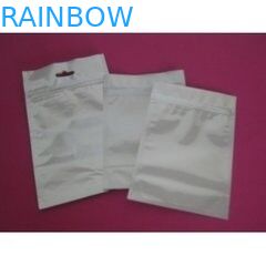 Белой серебристой бортовой алюминиевая фольга 3 напечатанная таможней варя мешок с застежкой -молнией