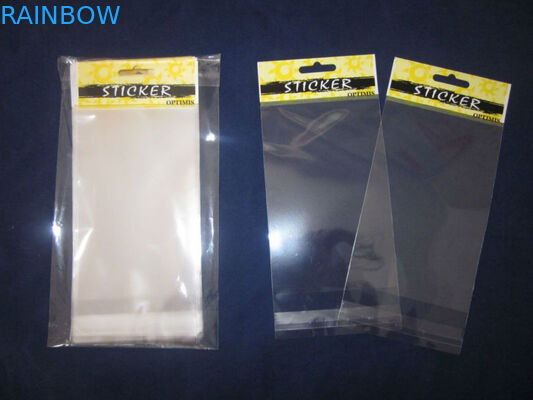 Желтый мешок виолончели кладет в мешки печатания OPP головной упаковывая/OPP с отверстием для Toothpick